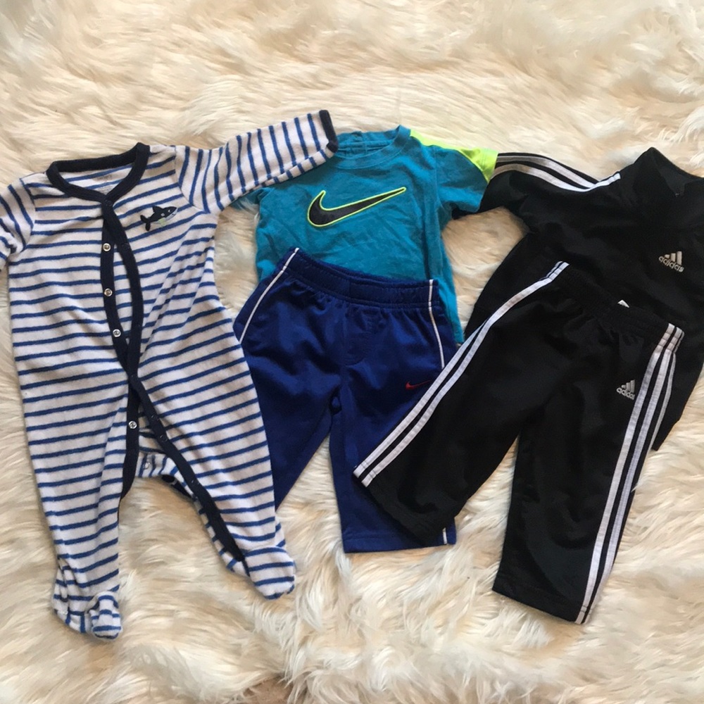 Adidas and Nike 3-6 months